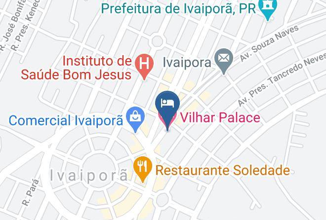 Ivaipora - Vilhar Palace Hotel Maps