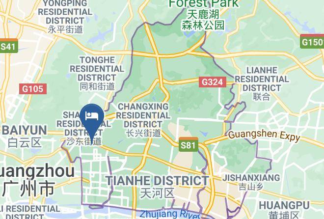 Guangzhou - Vili International Hotel Maps