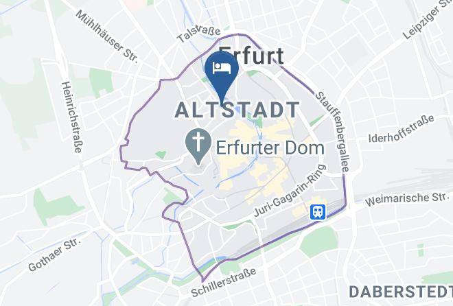 Erfurt - Hotel Altstadtperle Maps