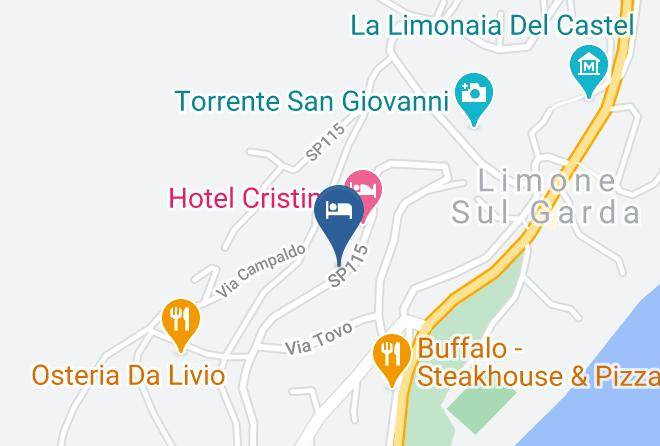 Villa Belvedere Hotel Map
