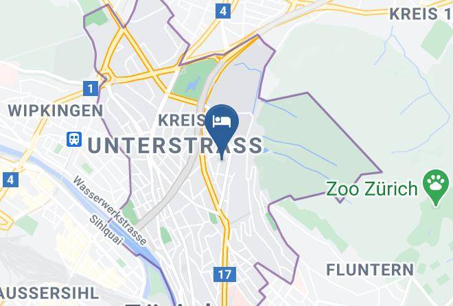 Zurich - Villa Campell B & B Maps