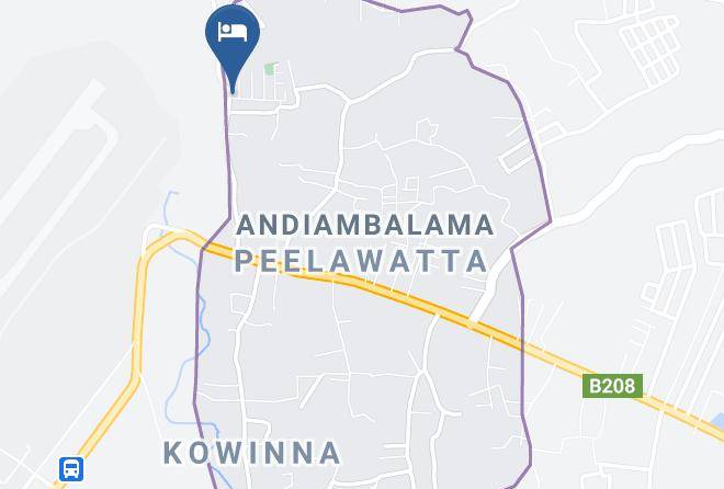 Tours For Srilanka Transit Hotel Map