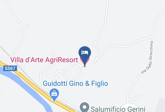 Villa D'arte Agriresort Map