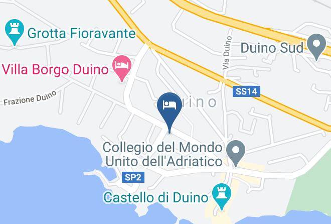 Villa Daria Map - Friuli Venezia Giulia - Trieste