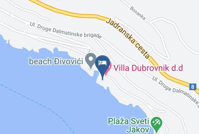 Restaurant Pjerin Map