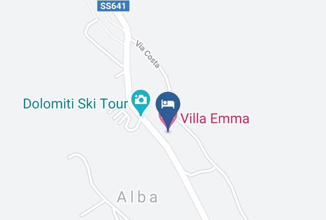 Trento - Villa Emma Hotel Maps