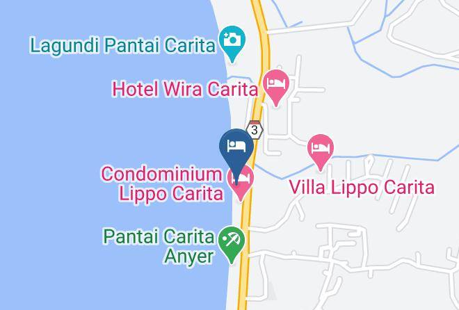 Pandeglang Regency - Kondominium Lippo Carita Maps