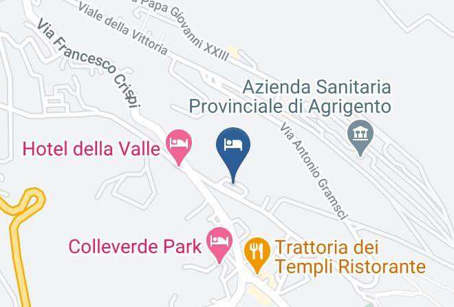 Agrigento - B&b Nella Valle Maps