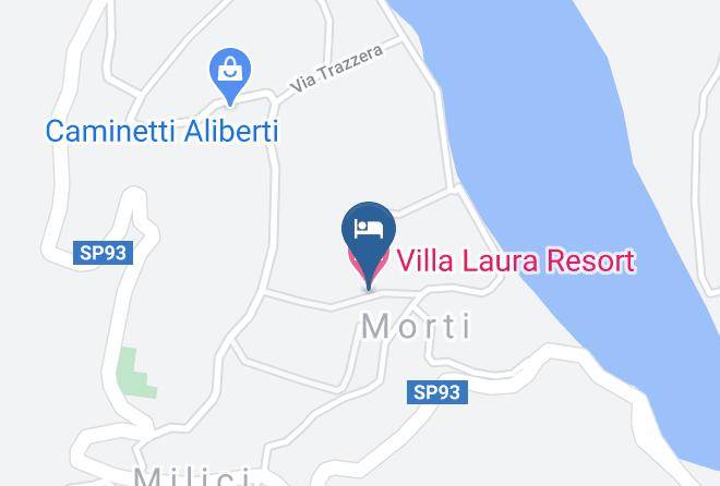 Messina - Villa Laura Resort Maps