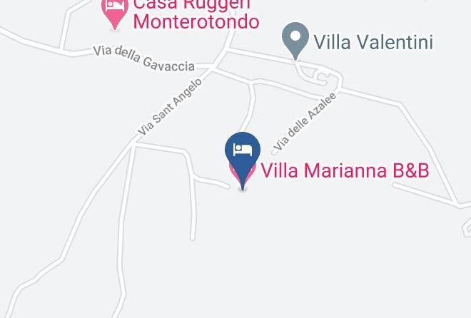 Rome - Villa Marianna B&b Maps