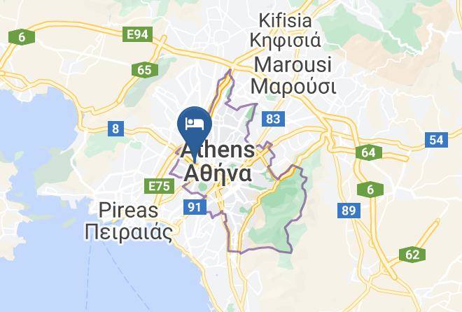 Central Athens - Mc Queen Maps