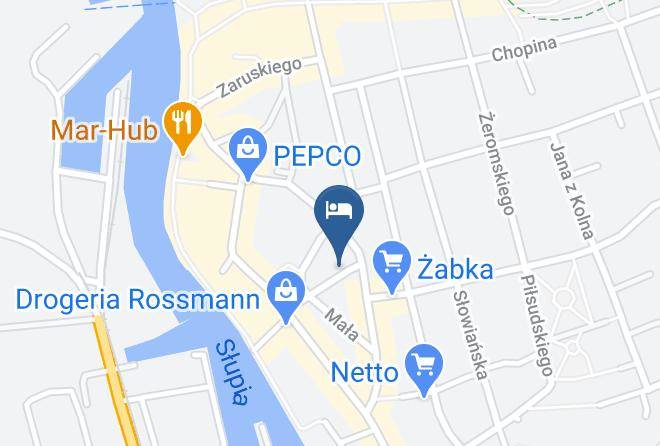 Slupski - Pensjon Mistral Maps