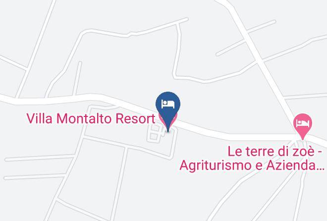 Villa Montalto Resort Map - Calabria - Vibo Valentia