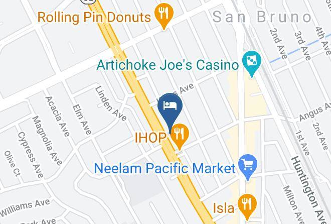 San Mateo - Villa Montes Hotel Maps