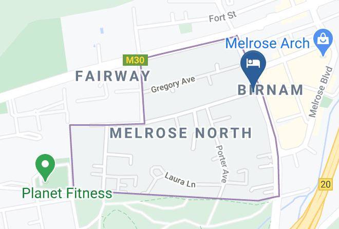 City Of Johannesburg - The Capital Melrose Maps