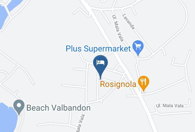 Fazana - Entity Google Pretrazivanje Hotela Maps