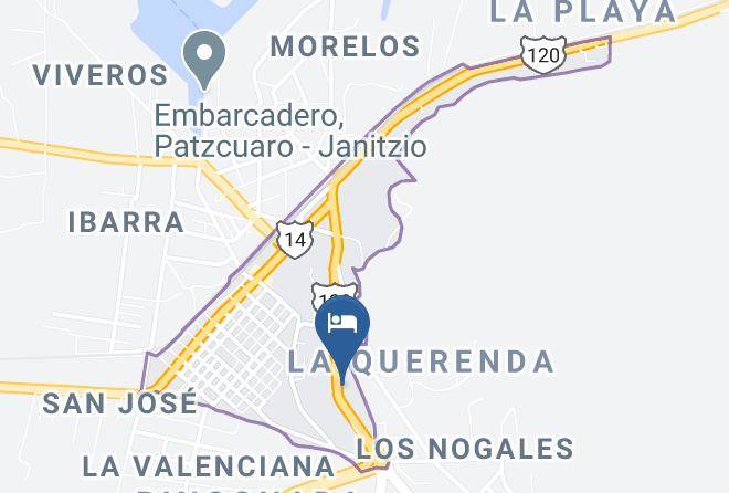 Hotel Posada De Don Vasco Map