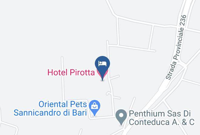 Bari - Hotel Pirotta Maps