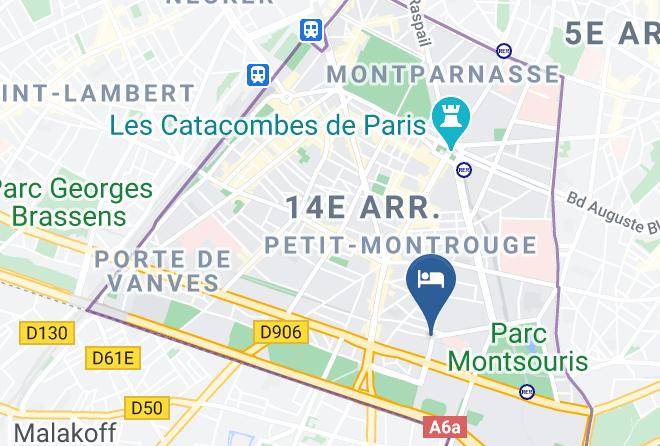 Paris - Villa Royale Montsouris Maps