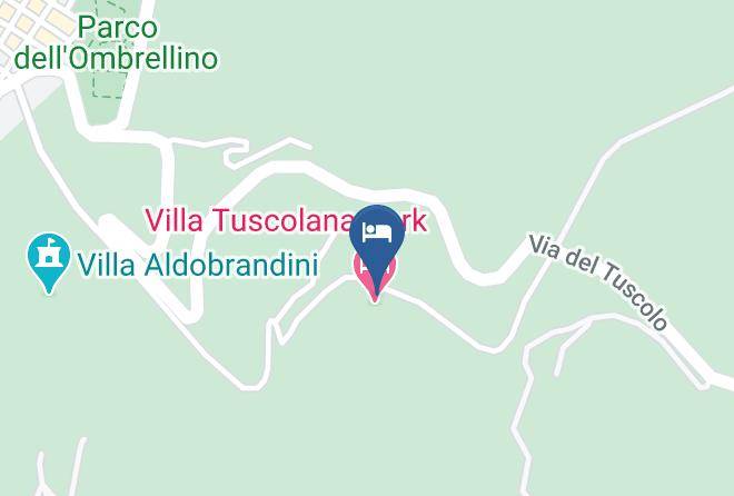 Rome - Villa Tuscolana Park Hotel Maps