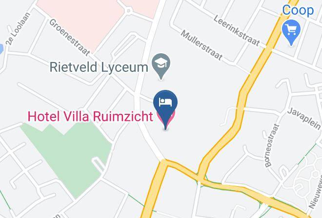 Hotel Villa Ruimzicht Map