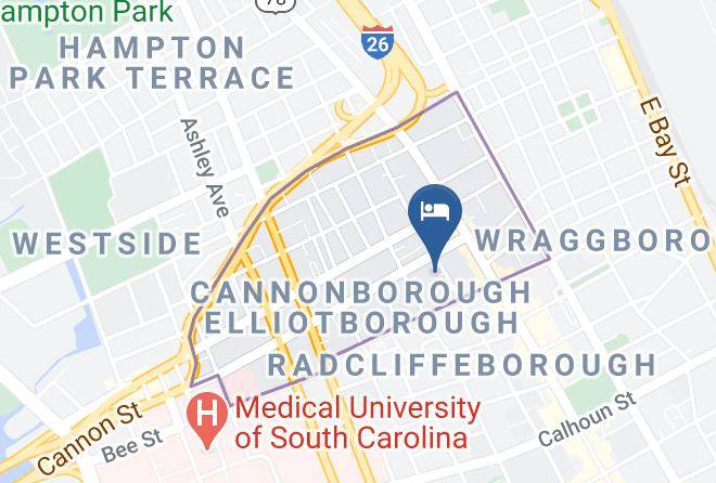 Charleston - Tranquilityingardenheatedpoolnearkingst Maps