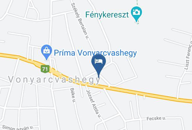 Talaber Vendeghaz Map