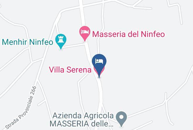 Villa Serena Mapa - Apulia - Lecce