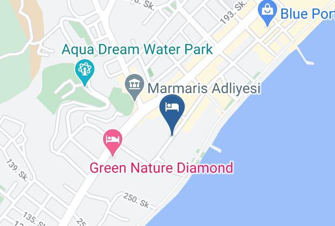 Marmaris - Karen Hotel Maps