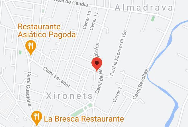 Alicante - Ferienhaus Korbchen Rollstuhlgerecht Maps