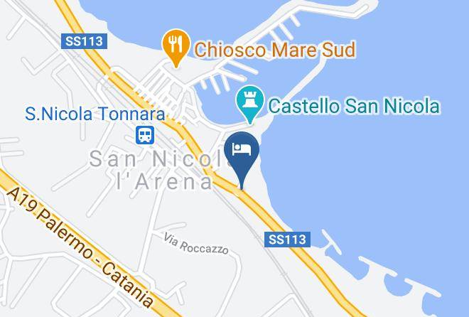 Palermo - Villa Sul Mare Di San Nicola By Wonderful Italy Maps