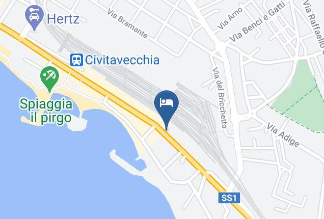 Rome - B&b Huguette Maps