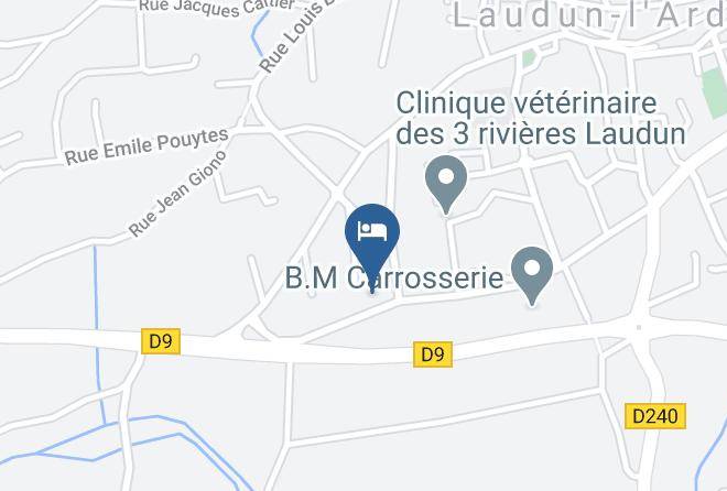 Gard - Gite L'oliveraie Maps