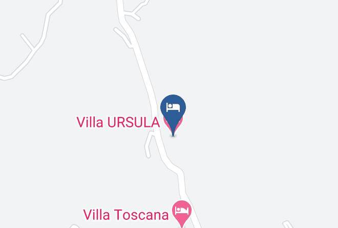 Villa Ursula Map - Primorje Gorski - Vinodol