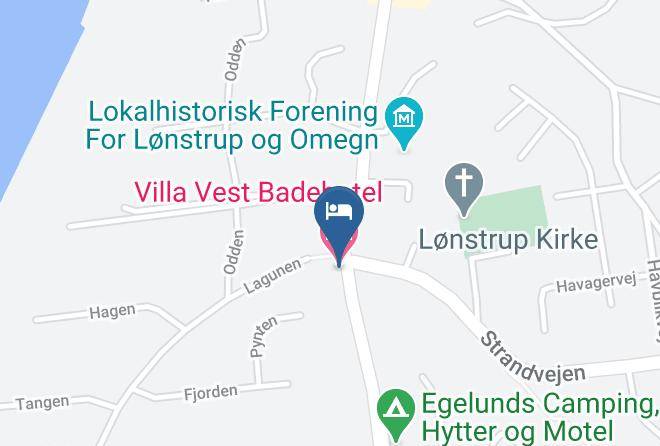 Hjorring - Villa Vest Badehotel Maps