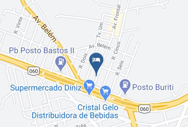 Abadiania - Pousada Sao Jose Maps