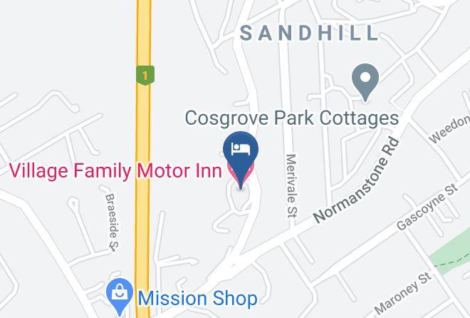 Launceston - Village Family Motor Inn Launceston Maps