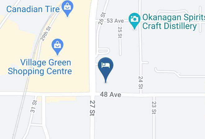 North Okanagan - Riviera Plaza & Conference Center Vernon British Columbia Maps