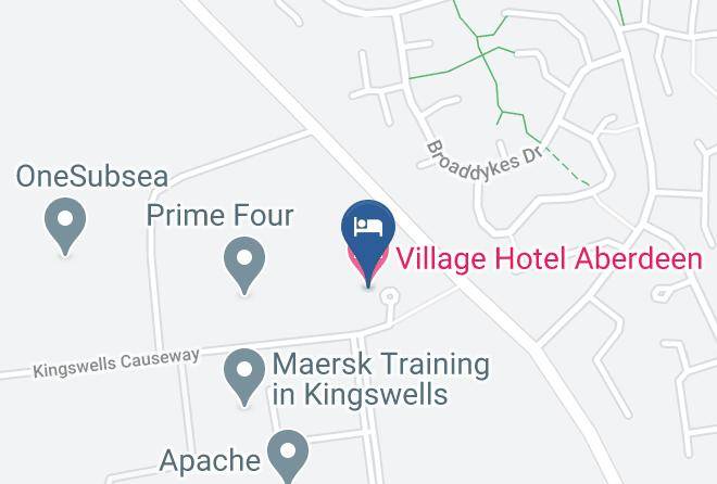 Aberdeen City - Village Hotel Aberdeen Maps