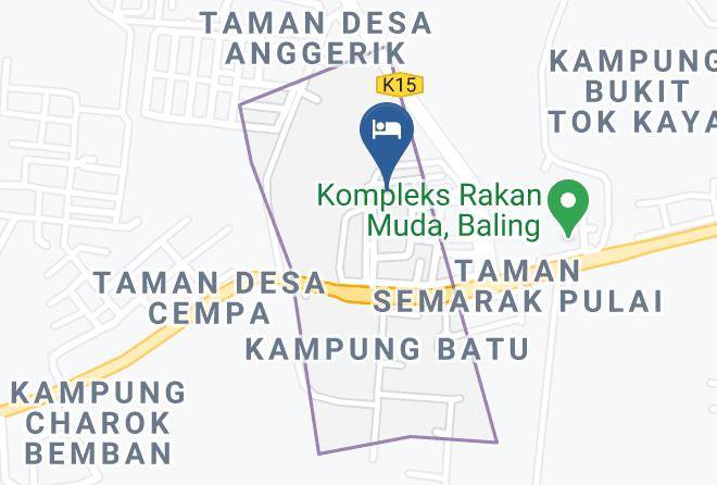 Baling - Village Hotel Maps