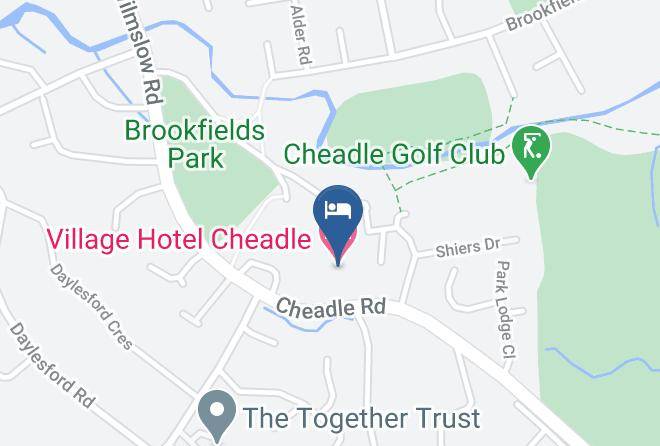Greater Manchester - Village Hotel Cheadle Maps