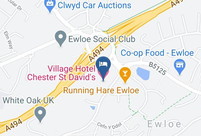Flintshire - Village Hotel Chester St David's Maps