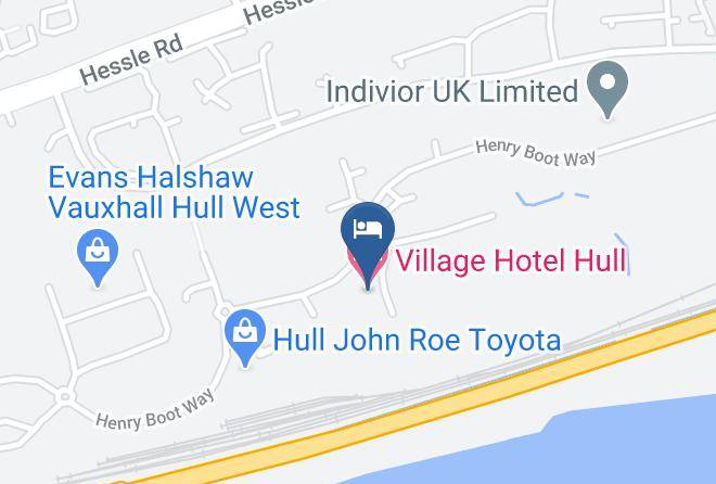 Kingston Upon Hull - Village Hotel Hull Maps