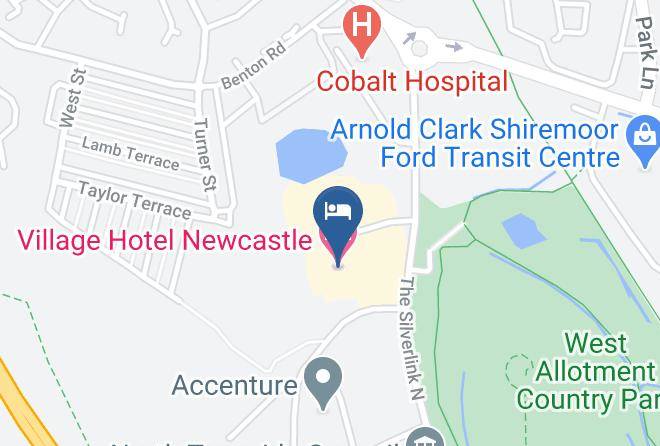 North Tyneside - Village Hotel Newcastle Maps