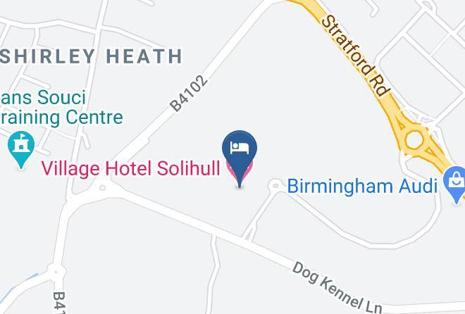 Solihull - Village Hotel Solihull Maps