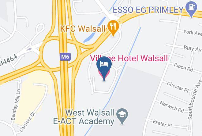 Walsall - Village Hotel Walsall Maps