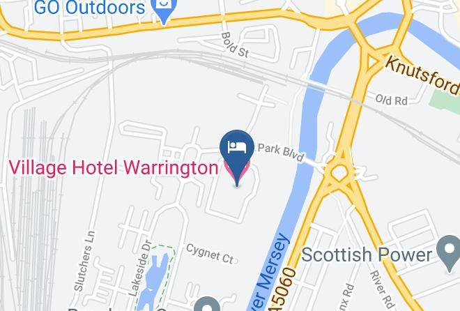 Village Hotel Warrington Map