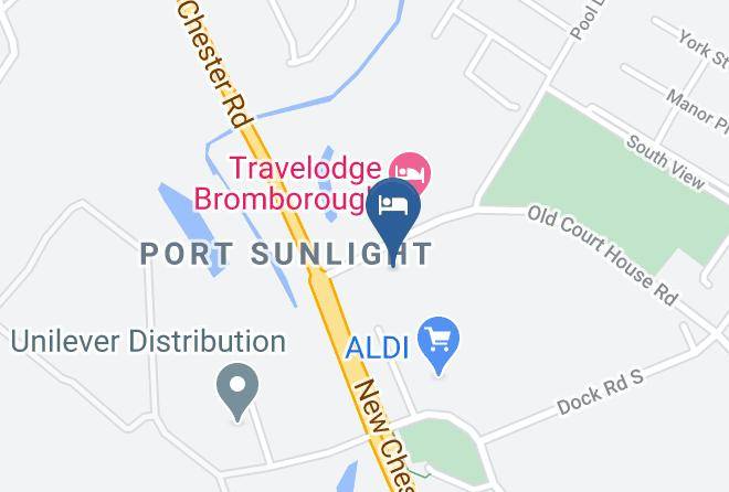 Village Hotel Wirral Map