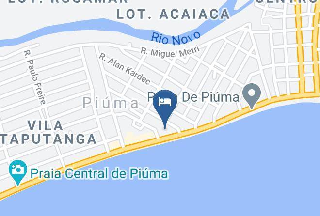Piuma - Pousada Tropical Maps