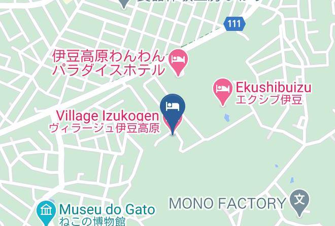 Village Izukogen Map - Shizuoka Pref - Ito City